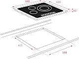 Teka TR5300 Hob Fitted vitroceramic Black 60 x 5 x 43.5 cm view 5