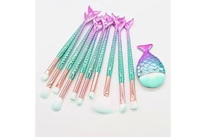 SQULIGT Makeup Brush Set 11Pcs Eye Makeup Brushes, Eyeshadow Concealer Eyeliner Brow Blending Brush Tool