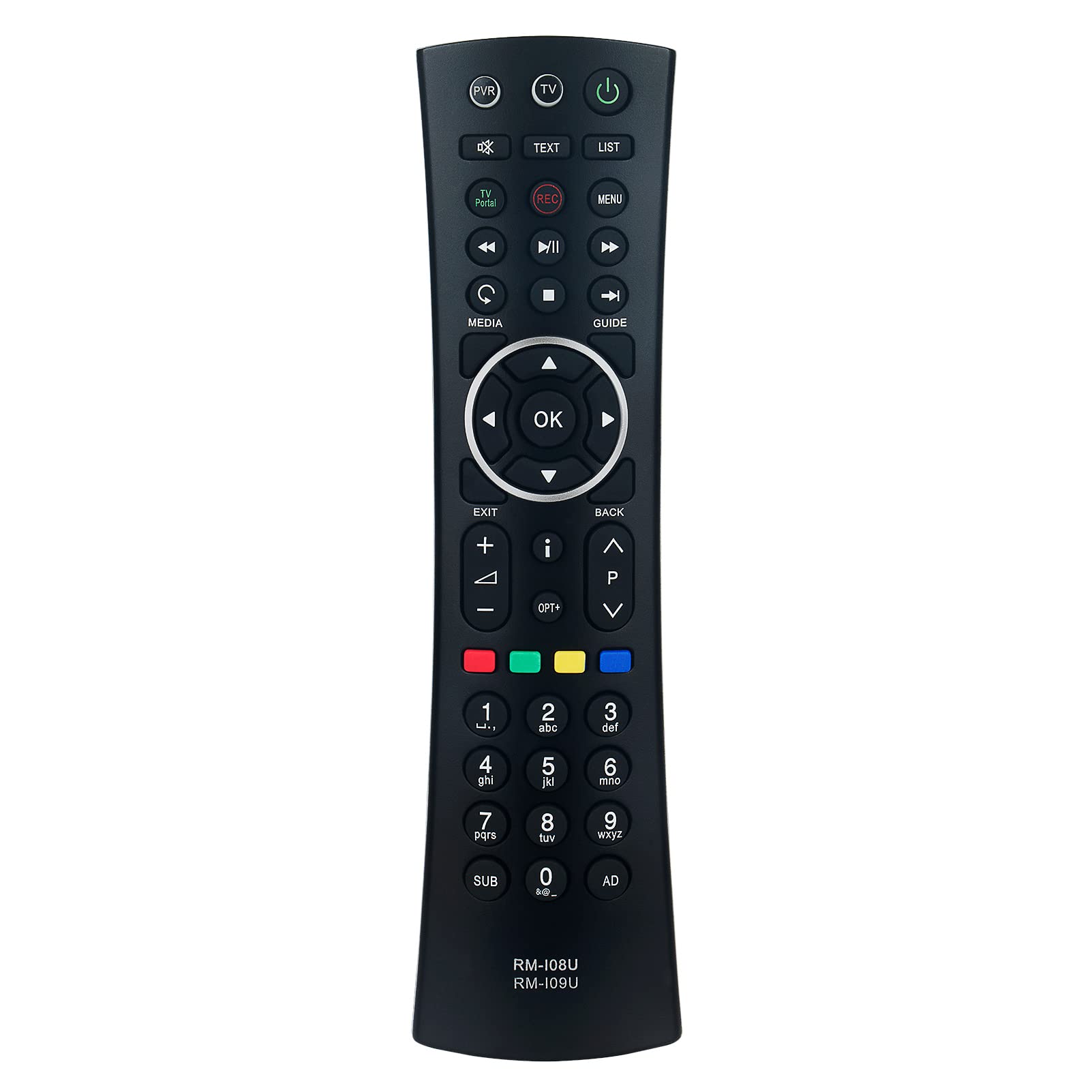 VINABTY RM-I08U RM-I09U Replacement Remote Control Compatible with Humax Freesat FreeTime Satellite HB-1000S HDR-1100S HDR-1010S HDR-2000T HDR-1000 HDR-1800T HDR-1100 HB1000S HDR1100S HDR1010S