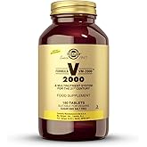 Solgar Formula VM-2000 (Multinutrient System), 180 Tablets - Premium Quality Multiple - Contains Zinc - Supports A Healthy Immune System - Vegan, Dairy Free, Kosher - 90 Servings