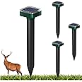 4 PCS Deer Repellent Devices,Deer Repellent,Deer Repellent Devices for Garden,Deer Repellent for Plants,Deer Deterrent Device