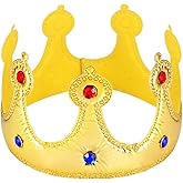 1pcs King Crown For Kids: Birthday Boy Crown Hat For Boy & Girl Party Decoration