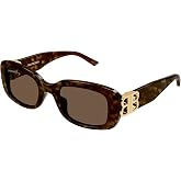 Balenciaga BB0310SK Havana/Brown 53/22/140 women Sunglasses
