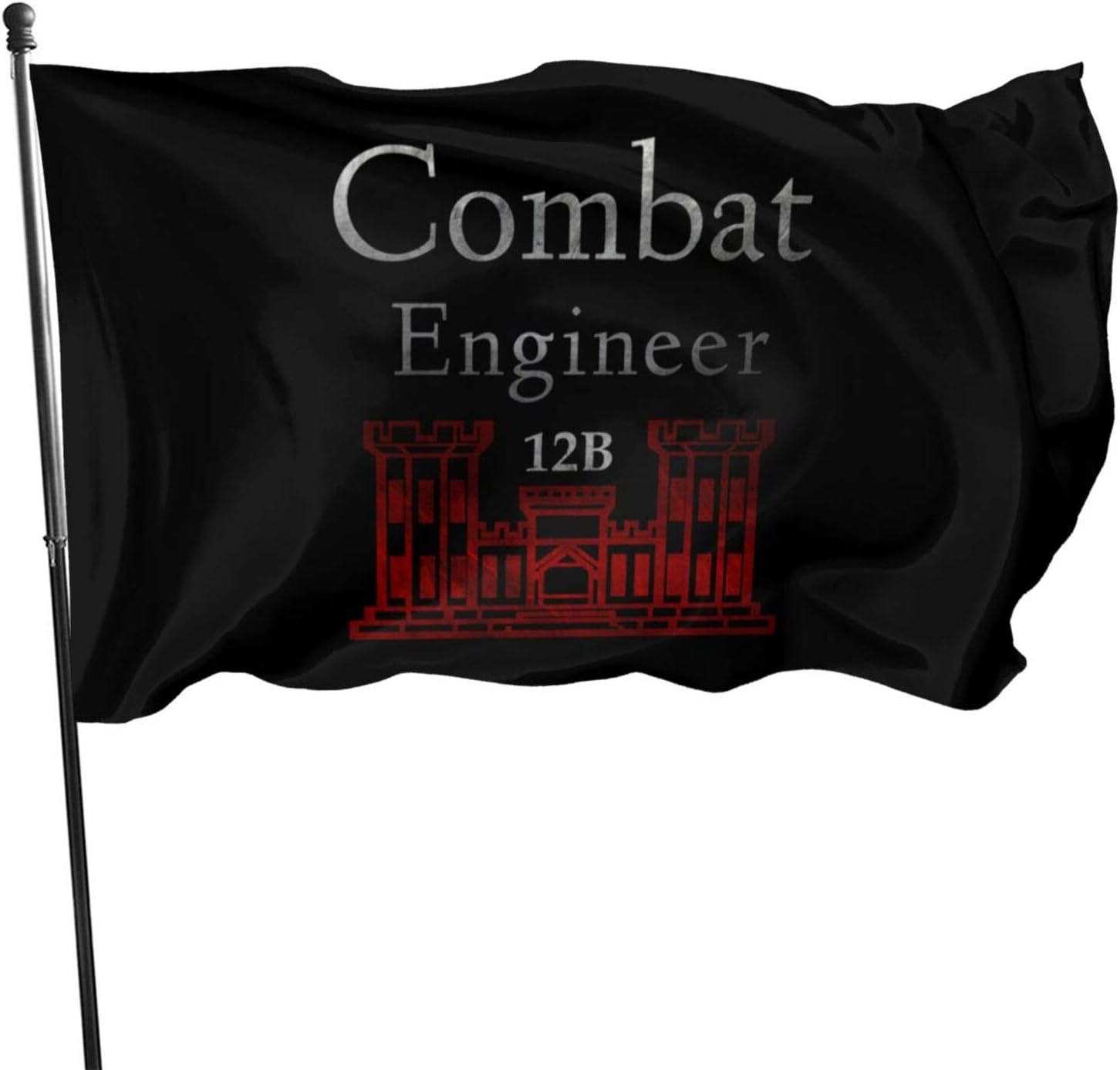Amazon CHUIHUI Army Combat Engineer Veteran Flags 3x5 Flag Garden 