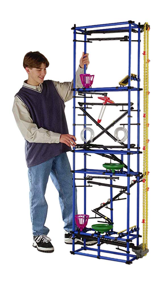 Marble Machine Loop Mua Chaos Tower Marble Run STEM Toy. Build Infinite Rube Goldberg ...