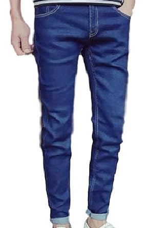 Amazon Kiritoa キリトア メンズ スキニー デニム アンクルパンツ