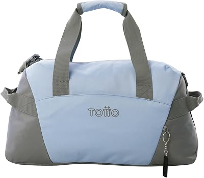 - Bolsa de Deporte, Modelo Active Pro S, 40 x 25 x 20 cm, Capacidad 22 L, Asa de Mano, Correa Ajustable para Hombro, Argollas para Candado en Cremallera Principal, Color Angel Falls