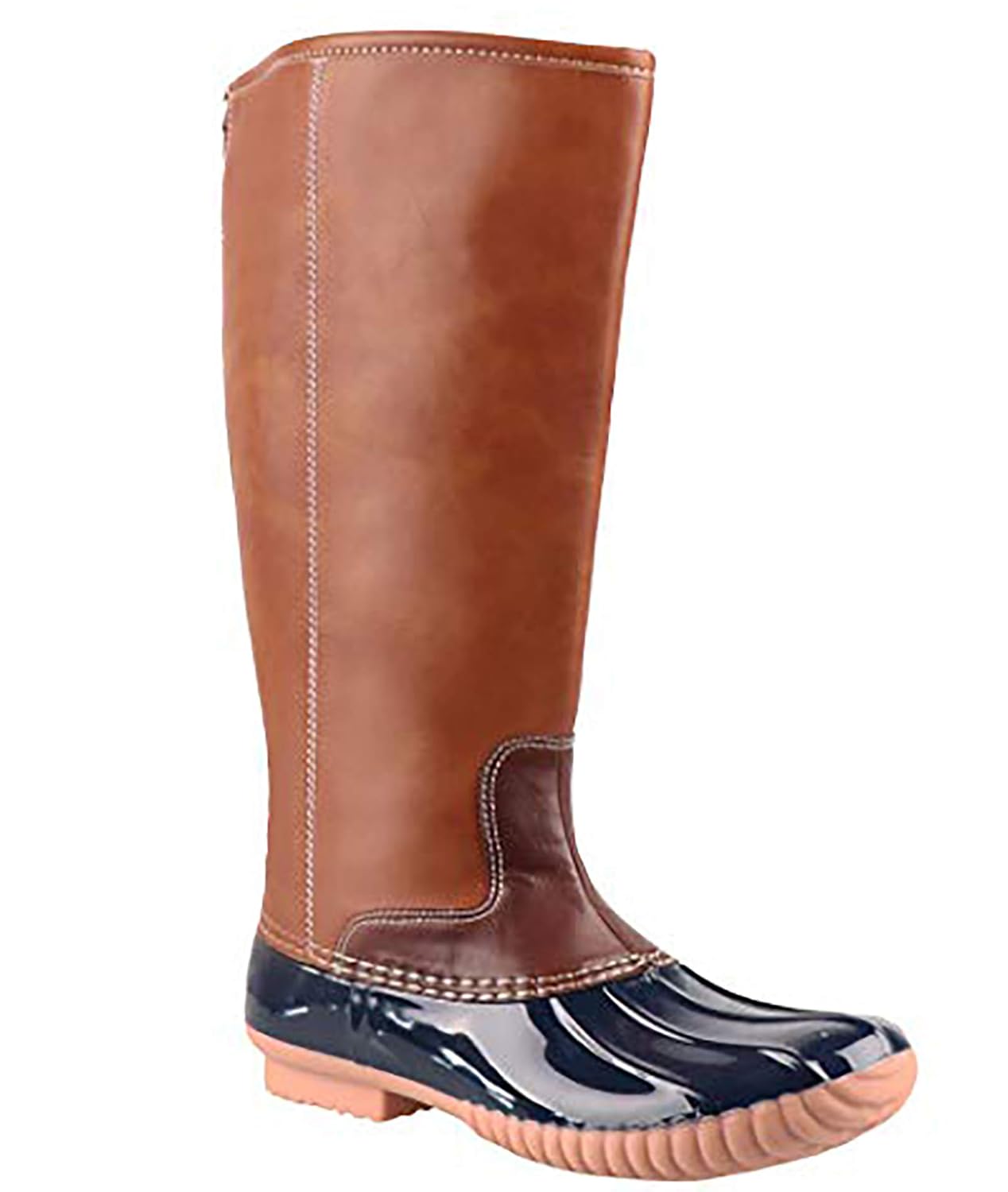 monogrammed duck boots wide calf