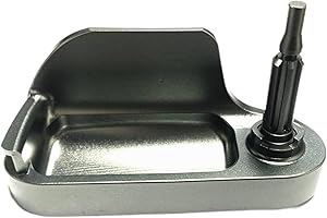 PMFCA Aluminium Alloy Hood Latch Release Handle Compatible with 2007-2015 Audi TT TTS 8J1823533C