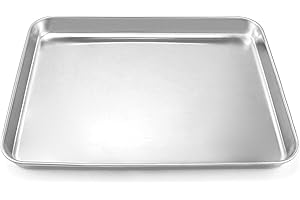 QWORK Stainless Steel Surgical Tray, for Medical Instruments, Tattoo, Surgical Supplies, 12 3/16 x 9 7/16 x 1 5/16 inch, 1 Pack