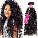ISEE Hair 9A Grade Mongolian Kinky Curly Hair Extension Virgin Human Hair Weaving 3 Bundles Kinky Curly Virgin Hair 100% Human Hair Weaves Extension Mongolian Virgin Hair (30 30 30inches)