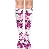 Benefeet Sox Women Girls Funny Novelty Knee High Socks Crazy Cute Over Calf Socks 3D Print Socks Halloween Christmas Cosplay