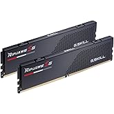 G.SKILL Ripjaws S5 Series DDR5 RAM (Intel XMP 3.0 & AMD Expo) 64GB (2x32GB) 6000MT/s CL36-36-36-96 1.35V Desktop Computer Mem