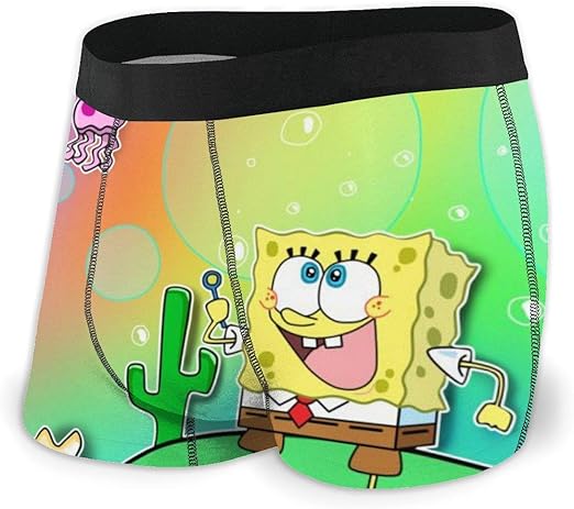 Bob Esponja Yellowbiubiubiu Squarepants Ocean Calzoncillos