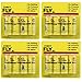 ZOMOY Fly Trap ,Fly Paper Strips , Fly Catcher Trap, Fly Ribbon, Fly Bait,Fly Catcher Ribbon - 16 PCS