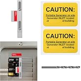 QYZZRS Generator Interlock Kit Compatible with Eaton Cutler Hammer | 100 Amp and 125 Amp Panels Breaker,for Safe Usage of Portable Power During Outage,Professional and Interlock Kit (1)