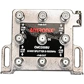 Antronix Alto rendimiento 8-Way cable TV divisor CMC2008U OTA coaxial 5-1002M