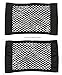 JAVOedge (2 Pack - Medium NETS) Hook and Loop Adhesive Tape Storage Net Car Accessories Interior Organizer, Car/Truck/RV