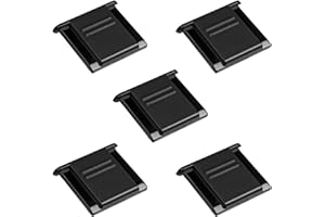 VKO Hot Shoe Cover Protector Compatible with Nikon D5600 D5500 D5300 D3500 D3400 D3300 D3200 D3100 D7500 D7200 D7100 D850 D810 D750 D500 D5 D4s D4 Z7 Z6 D610 D90 Hot Shoe Cap,Replaces BS-1(5 Pack)