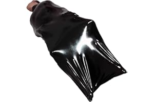 Lequida Latex Rubber Gummi Black Big Body Bag Sleep Sauna Sack (one Size)