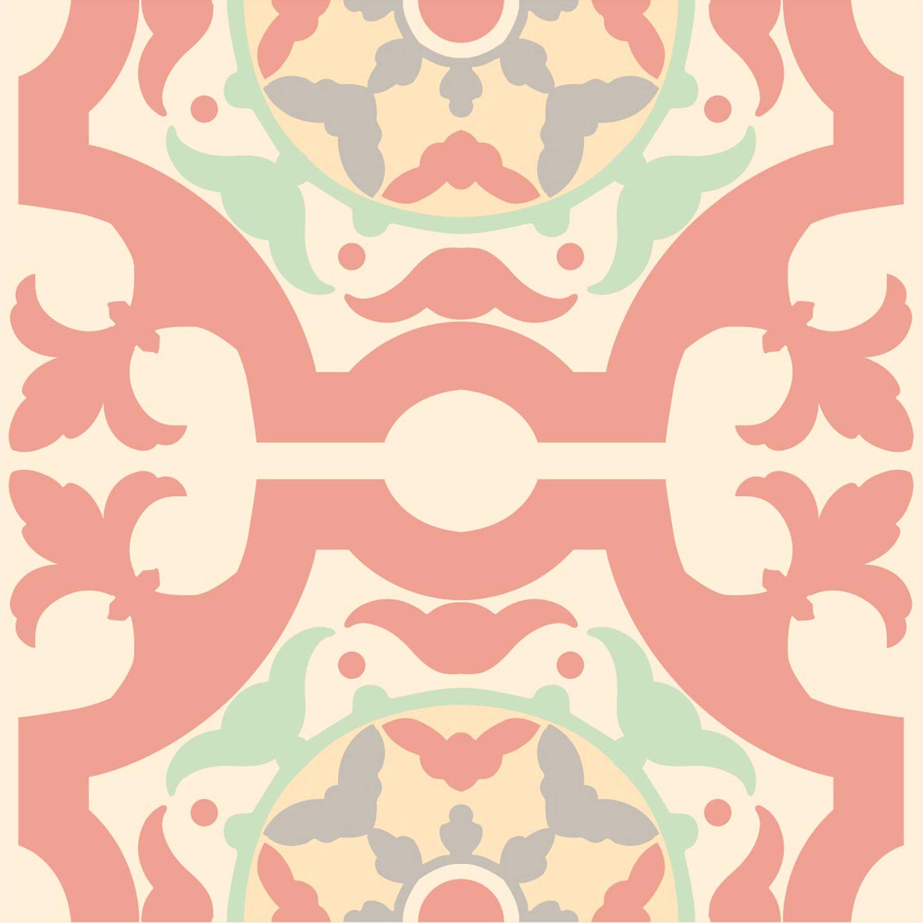 Poromoro Spanish Portuguese Azulejo Style Peel and Stick Backsplash Tile Stickers Set of 16 pcs(3.9_14)