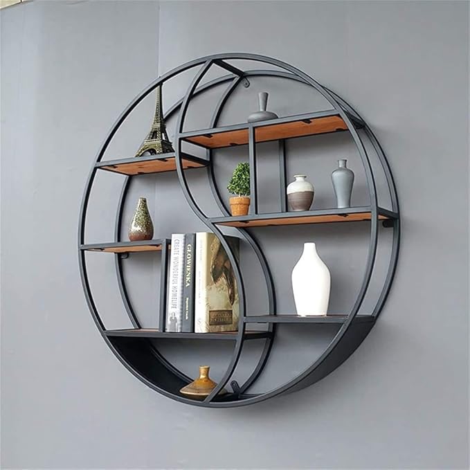 Montaje en pared planta circular de metal de montaje en bastidor/muro