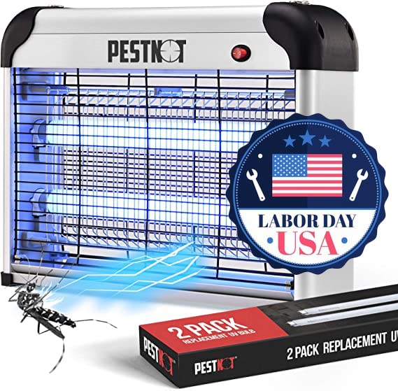 Pestnot 20W Electronic Indoor Bug Zapper 2022 Upgraded Insects Killer