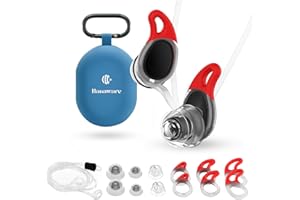 Banaware 4 Sizes Swimmer Surfer Ear Plugs for Swimmer Adult Water Aqua Earplugs Protection for Shower Swimming Bathing Surfin