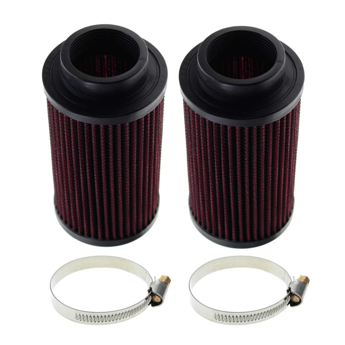 Carbhub RU-0210 Air Filter for Yamaha Banshee 350 YFZ350 K&N Style (Pack of 2) Replaces RU-0210