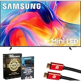 Samsung 50" Mini LED M70H 4K 3840x2160 Vision AI Smart TV, Titan Black (2026) UN50M70HAFXZA Bundle with 1 YR CPS Enhanced Protection Pack, 6FT HDMI Cable and Deco Gear Home Theater Beginner's Guide