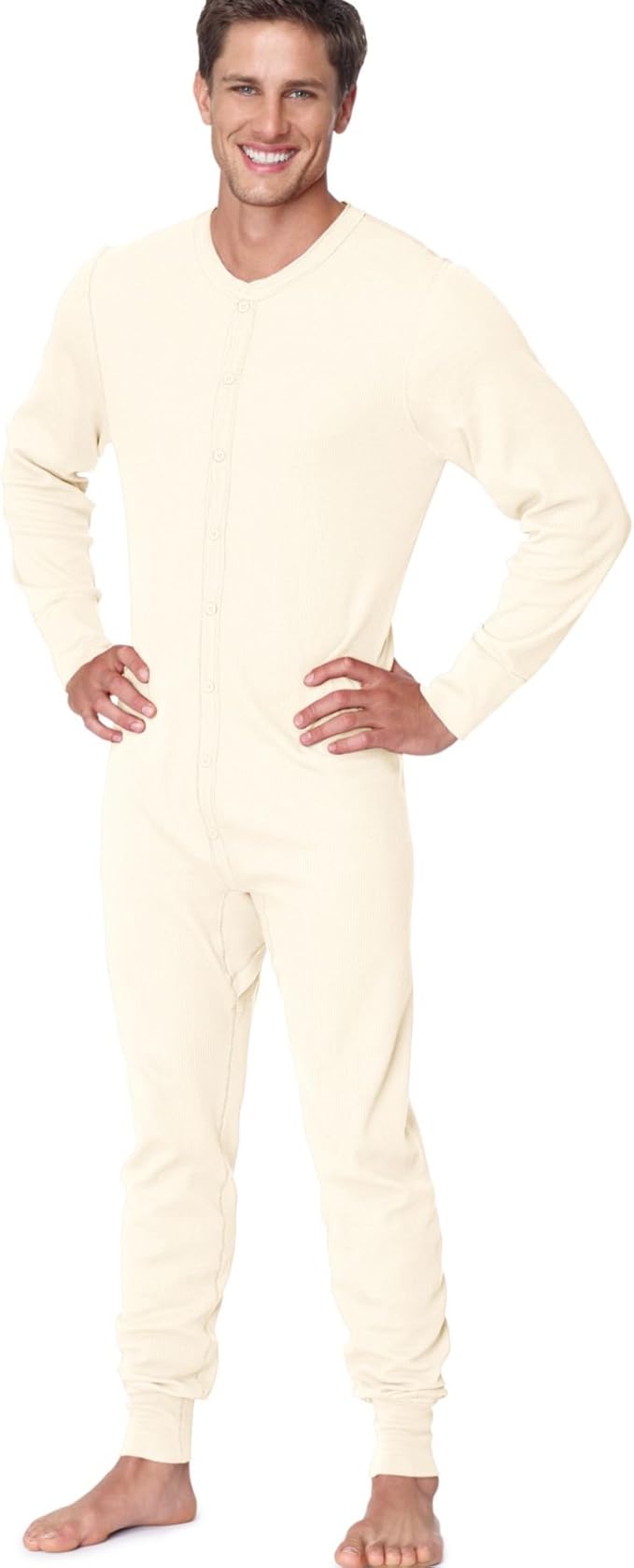 Hanes Men's Thermal Union Suit Amazon.co.uk Clothing