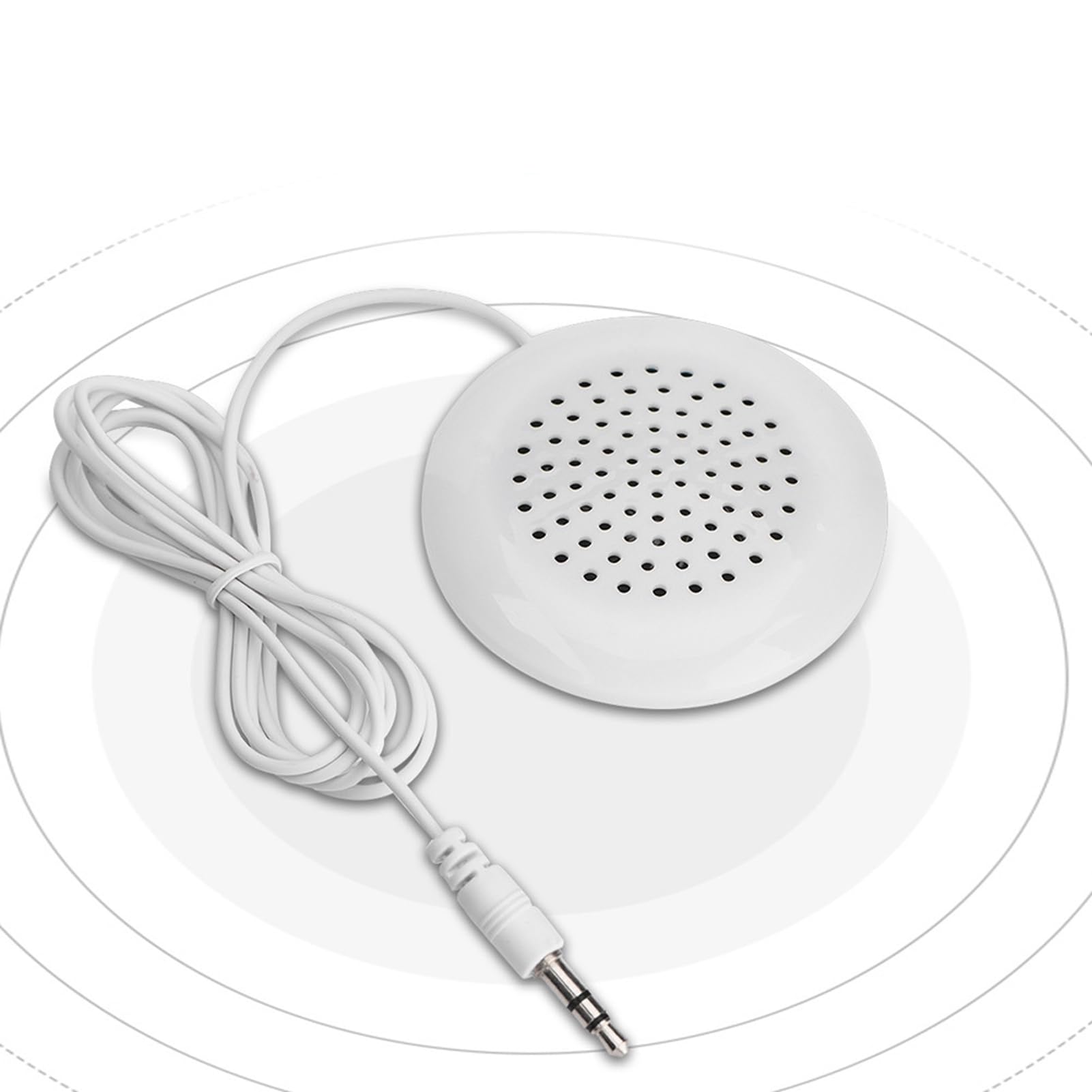 SALALIS Portable Mini Speaker, with 3.5mm Connector Pillow Stereo Speaker, with High Definition and Unique Sound, Suitable for MP3, MP4 Mobile Phone Portable CD Player