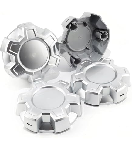 thumbnail image 2 of 4 Pack Black Chrome 8 Lug Center Caps – For Chevy Express Van 2500 3500 9597163 2 of 5