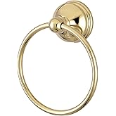 Kingston Brass BA1164PB Vintage Towel-Ring, 6-Inch, Polished Brass