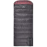 Teton Celsius XXL Sleeping Bag, Cold Weather Sleeping Bags for Adults and Kids, Camping Made Easy and Warm. Compression Sack Included, 35F, 25F, 0F, 20F Degree