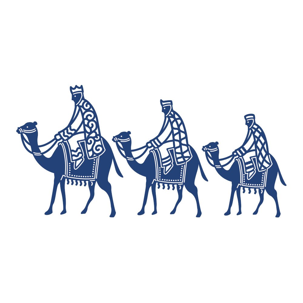 Tattered Lace Three Wise Men D417 Stephanie Weightman