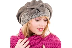 Ruphedy Womens Wool Berets French Beret Beanie Winter Hats Hy022