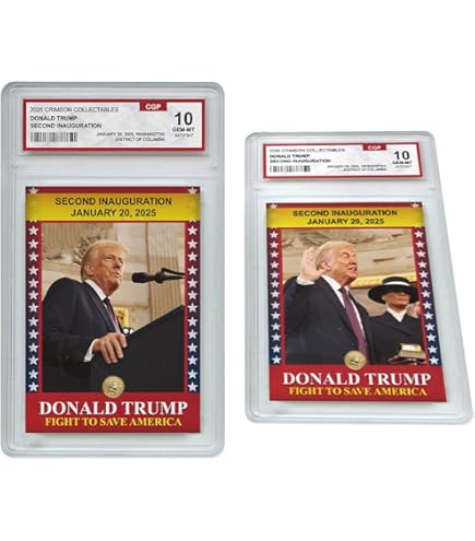 Amazon.com: Trump Collectible – 3D Donald Trump & JD Vance Trading