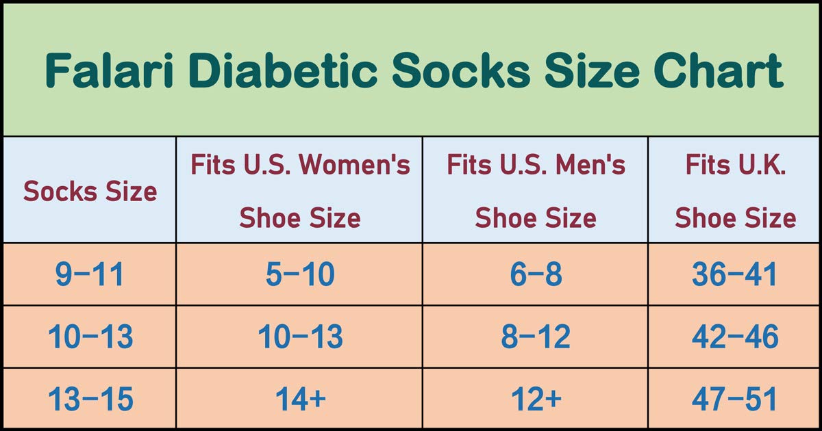 Physicians Approved Diabetic Socks For Men Women Non-Binding Loose Top Wide Crew Length
