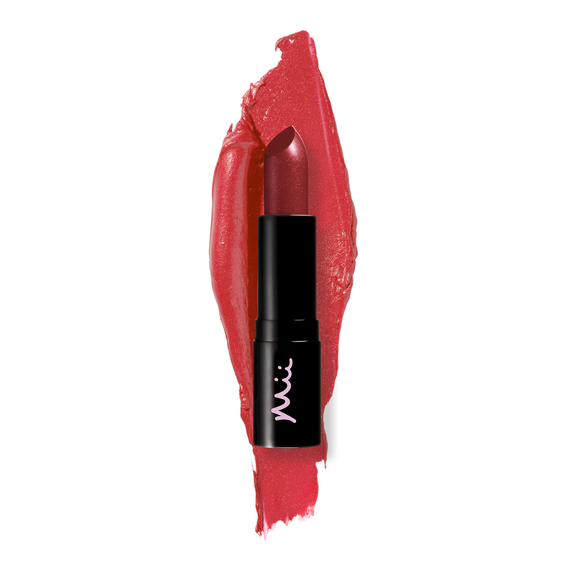 Mii Cosmetics Moisturising Lip Lover Long-Lasting Plump Lipstick | 16 Shades | Improves the Condition of Your Lips & Delivers a Rich Colour and Sheen | Gossip