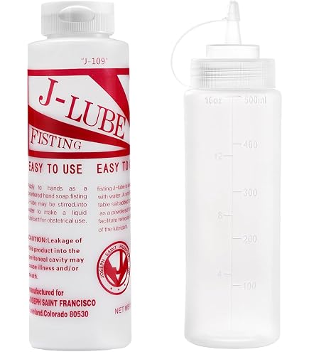 Gel Lubrifiant Anal FistIt 500ml - À Base D'eau, Aspect Faux Sperme, Sans Paraben