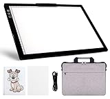 YINGWOND Rechargeable A4 LED Light Pad with Padded