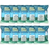 Door County Coffee Gourmet Flavored DECAF Sampler Pack, Ten 1.5oz Bags | 10 Full-Pot Bags, 100% Specialty Grade 1 Arabica, Unique Flavored Coffees