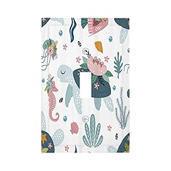 Wpshijia Underwater Floral Turtle Animal 1 Gang