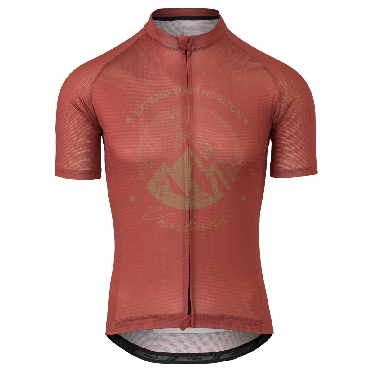 AGU Gravel VENTURE Jersey Man Cinnabar - Short Sleeves