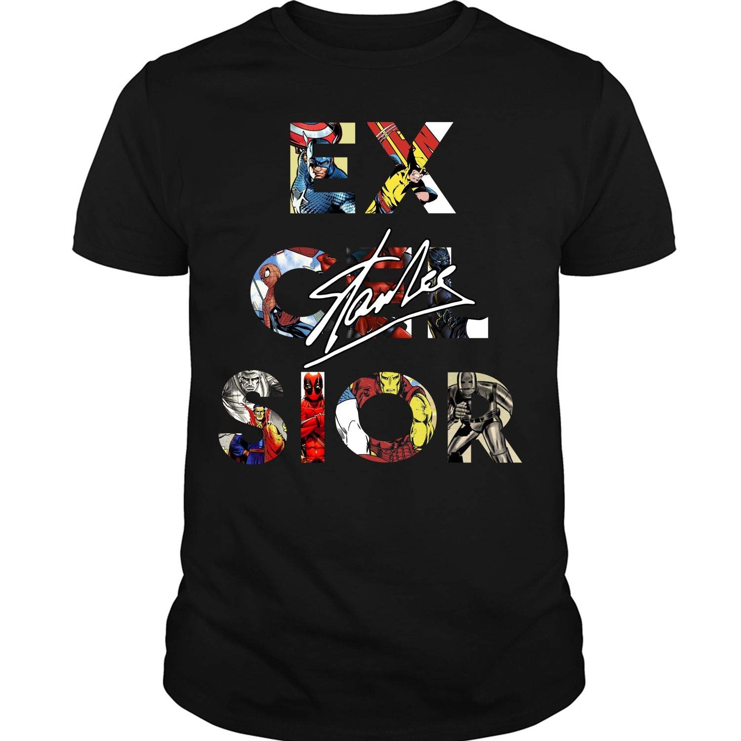 Stan Lee Excelsior T Shirt, Stan Lee R.i.p - The Father Of Supper Hero T Shirt
