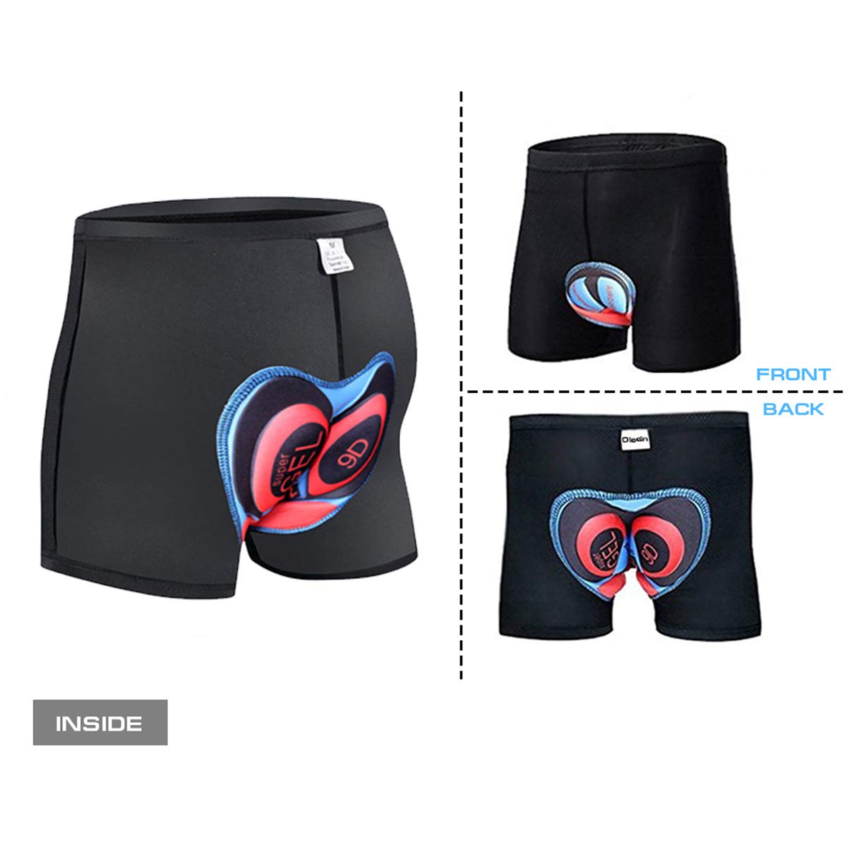 Oleein Ciclismo Mutande Gel 3D Imbottite Bicicletta Pants Uomo\u0026 Le Signore Pantaloncini  Pantaloni Bici Biancheria Intima Uomo Intimo per ciclismo berjaya.edu.my