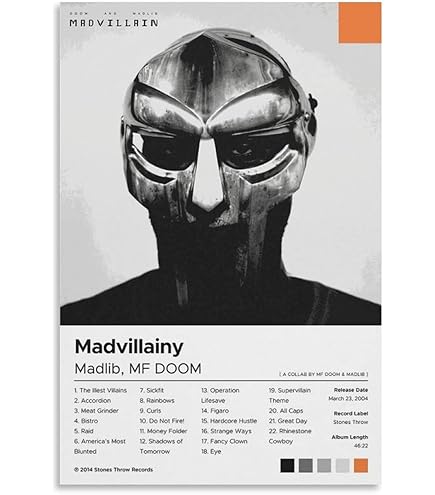 ミュージシャン Madvillain / 8-bit Villain (Poster) 8-bit Villain (Poster) | Madvillain