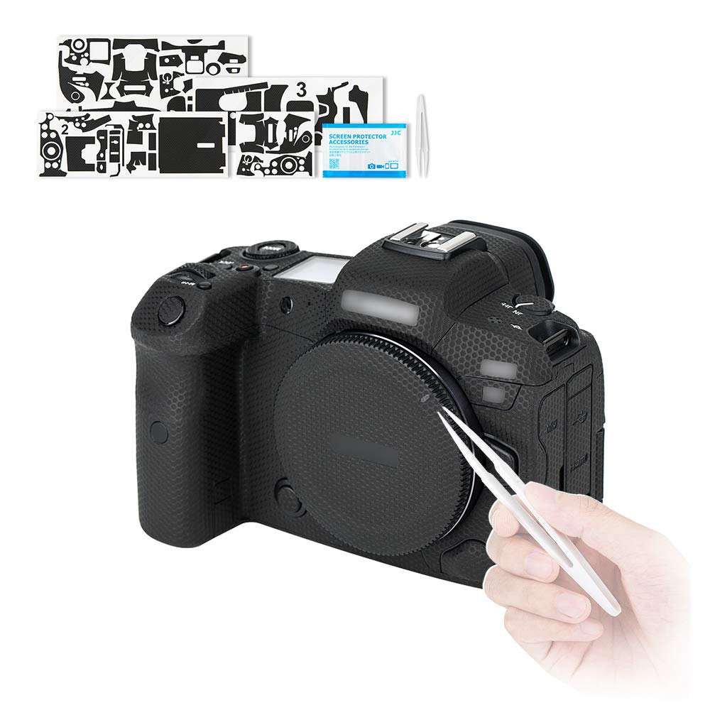 KIWIFOTOS Camera Body Skin Guard Protector Anti-Scratch Cutting Sticker for Canon EOS R5 Camera(Matrix Pattern)