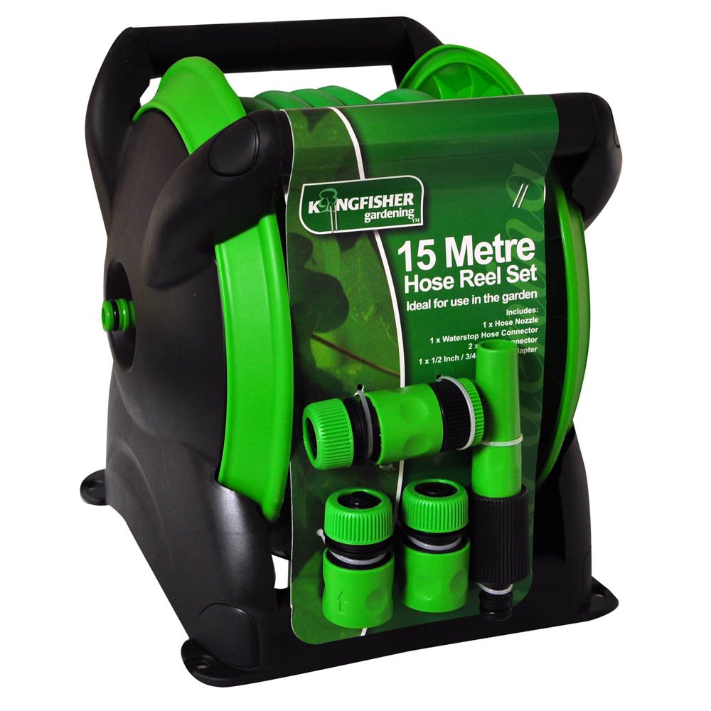15m Compact Hose Reel Set